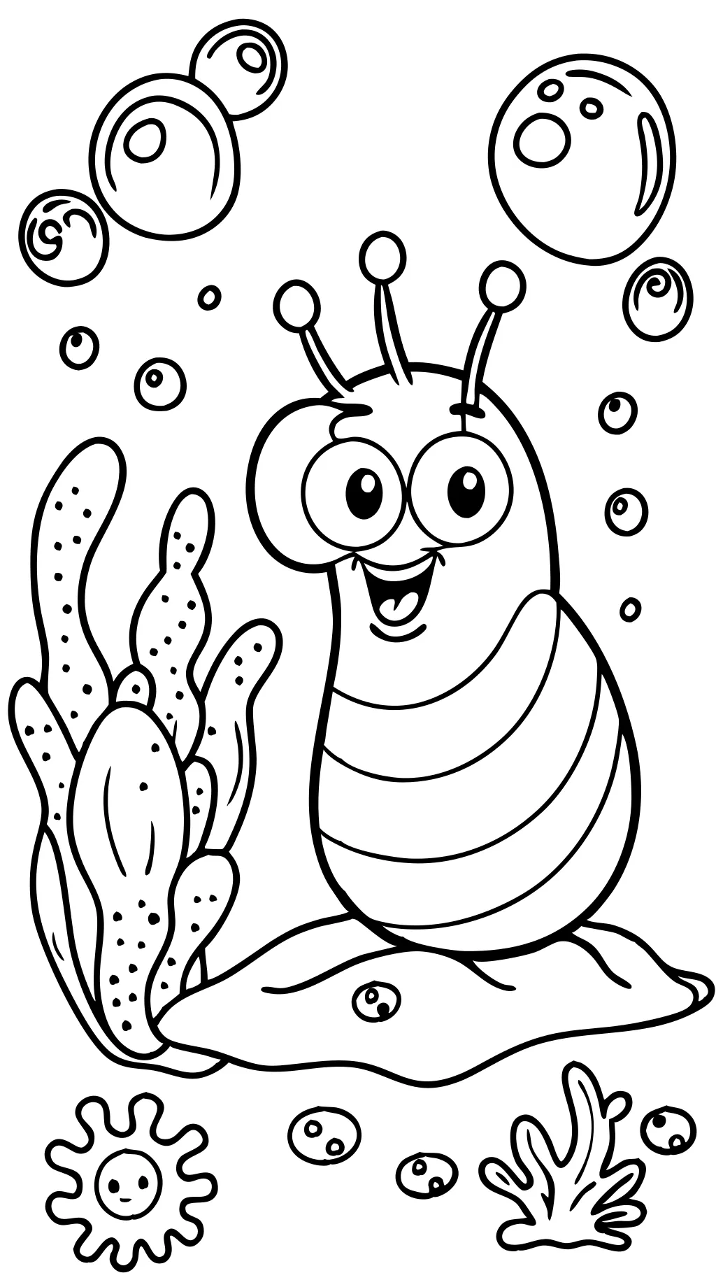 spongebob coloring pages gary